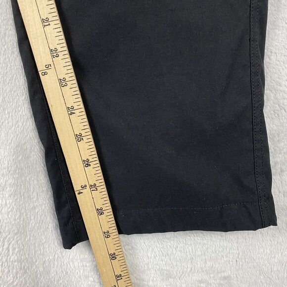 Eddie Bauer Men 36x30 Fleece Lined Tech Pants Black Nylon Stretch Hiking Outdoor - Picture 9 of 10